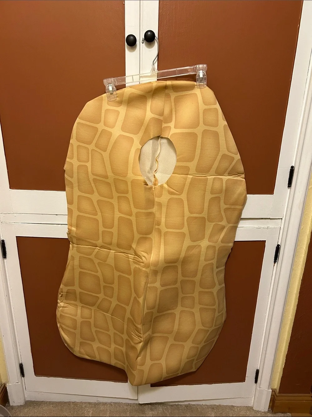 Spirit ADULT SIZE Beige Peanut One-Piece Costume